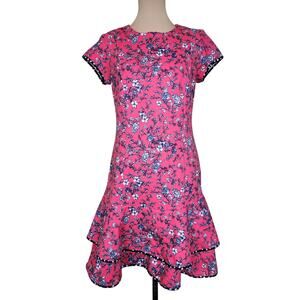 Shelby & Palmer Size 10 Floral Midi Dress